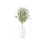 Olivier artificiel grand format avec olives réalistes (155cm)