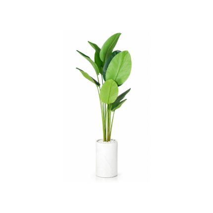 Grande plante artificielle tropicale à larges feuilles design (170cm)