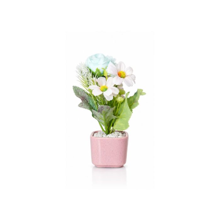 Petite plante artificielle moderne pour décoration intérieure (18cm) Petite plante artificielle moderne pour décoration intérieure (18cm) – Image 1