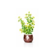 Petite plante artificielle moderne pour décoration intérieure (18cm)