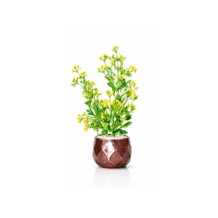 Petite plante artificielle moderne pour décoration intérieure (18cm)